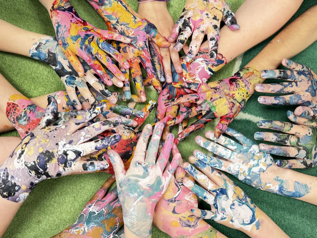 painted-hands